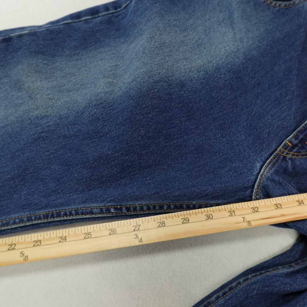 Vintage Y2K Levi's 527 42x32 Act 40x32 Jeans Baggy Wide Leg Skater Grunge Denim‎ - Picture 12 of 16